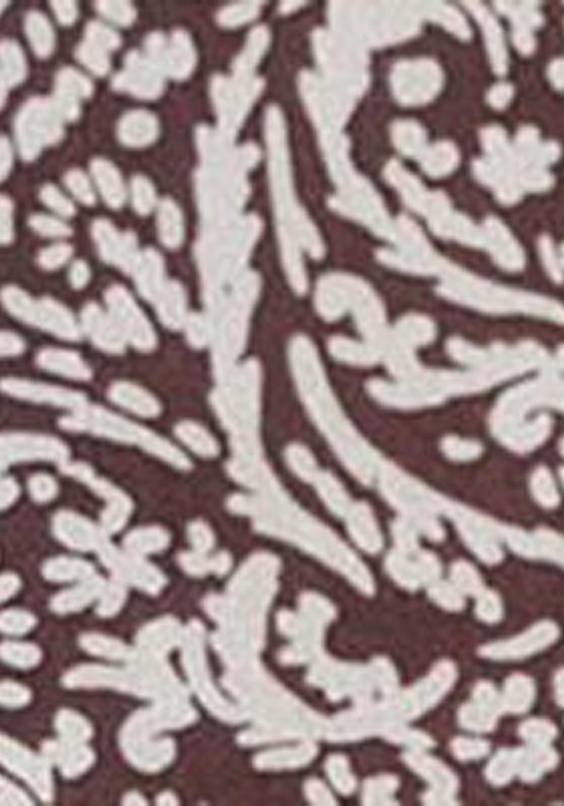 Round Neck Blouse - Brown