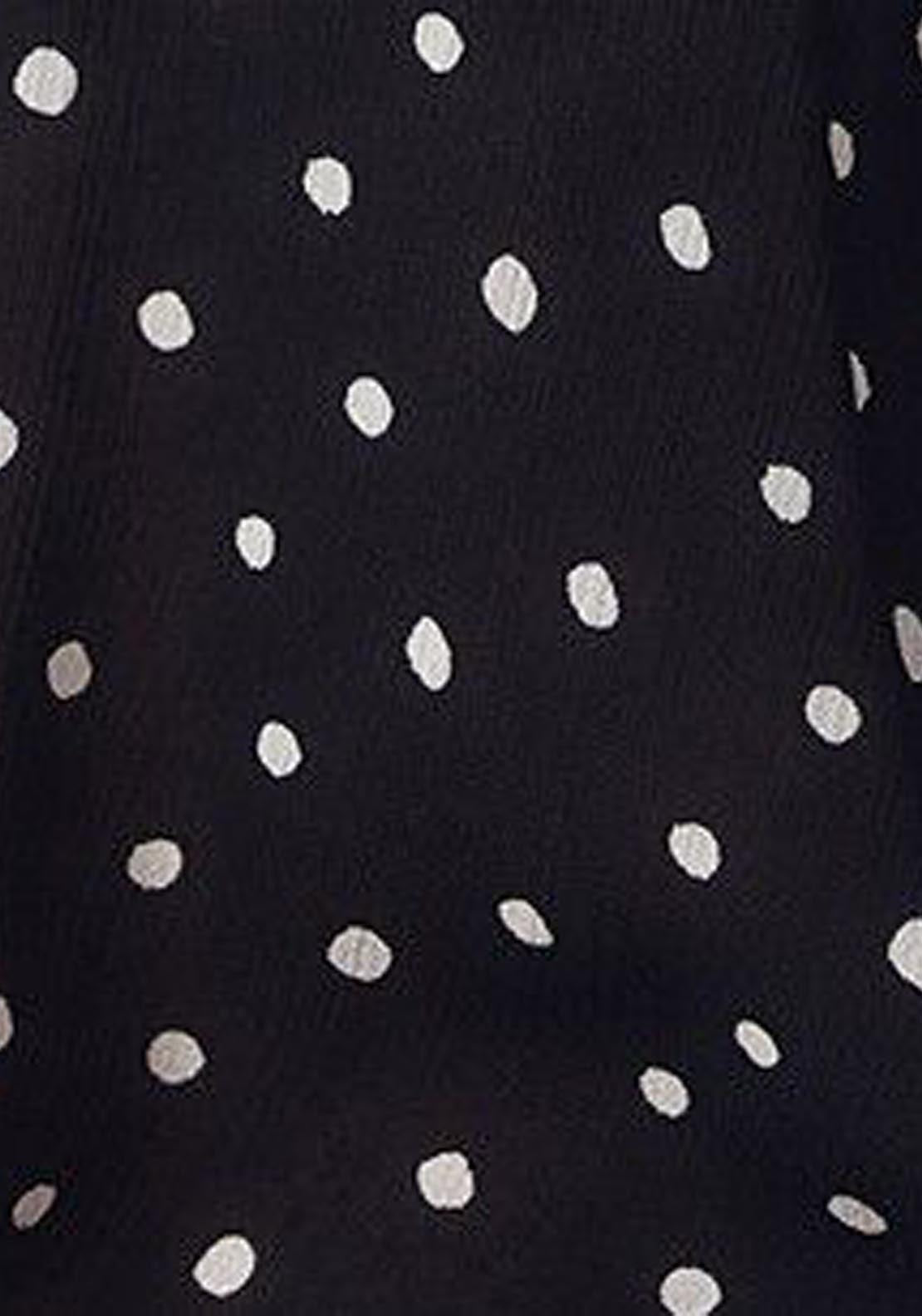 Round Neck Blouse - Grey