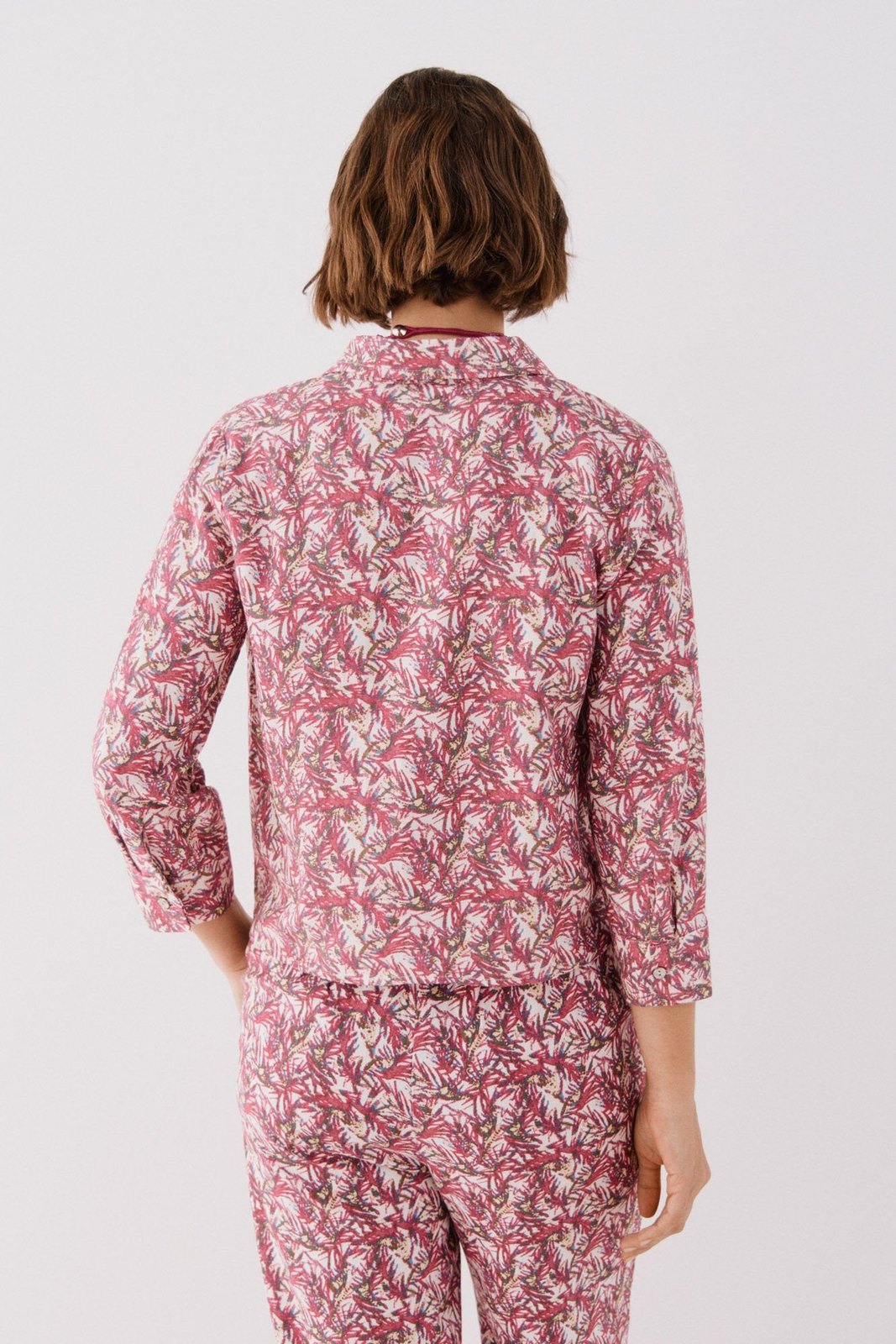 Cortefiel Printed Shirt With Knot - Multicoloured 2 Shaws Department Stores