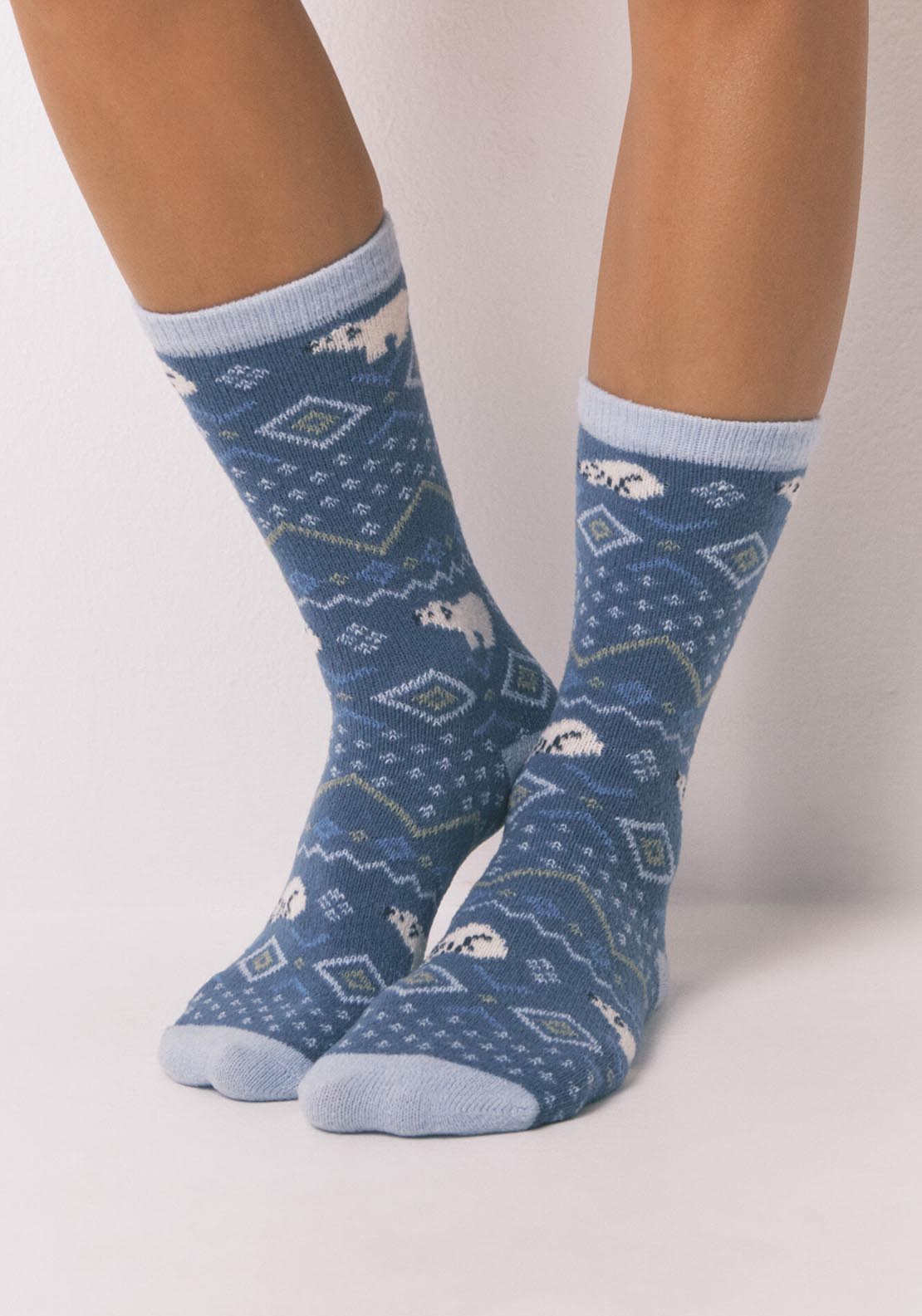 Womensecret Medium Socks - Blue 1 Shaws Department Stores