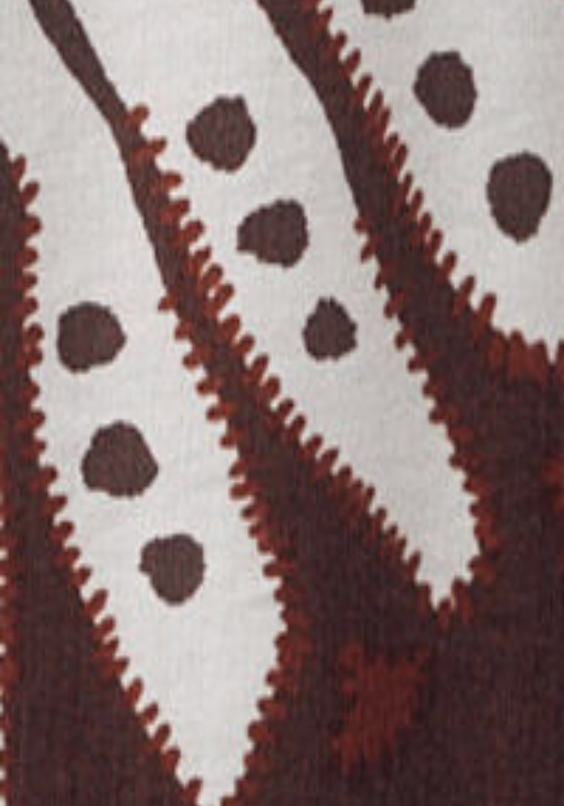 Cortefiel Print Trousers Positioned - Brown 7 Shaws Department Stores