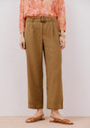 Trousers With Belt - Medium Khaki