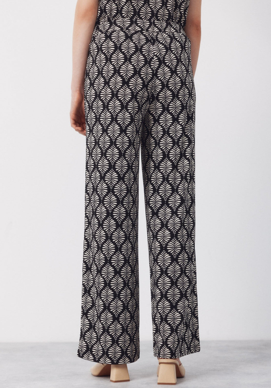 Cortefiel Jersey Knit Trousers - Multicolour 2 Shaws Department Stores