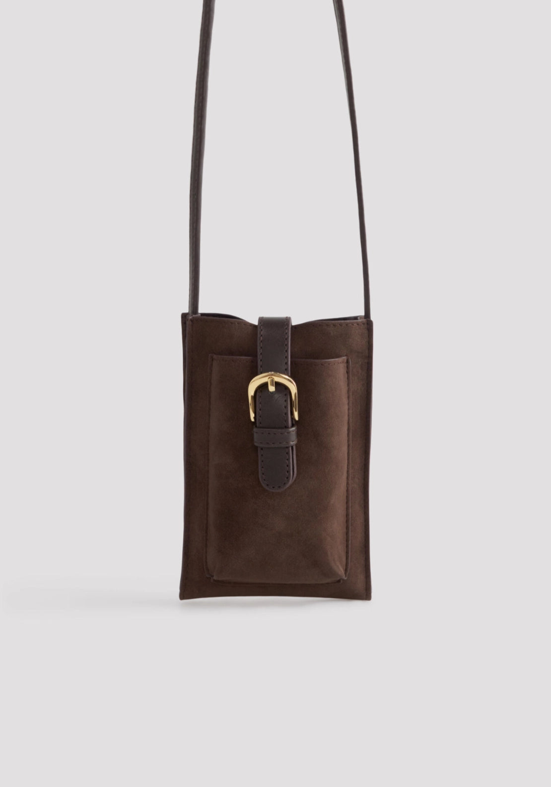 Two Material Phone Case - Dark Brown