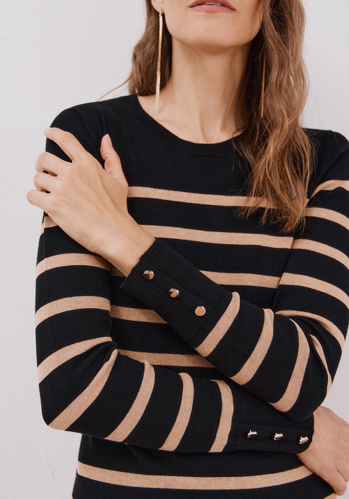 Short Sleeve Sweater - Black