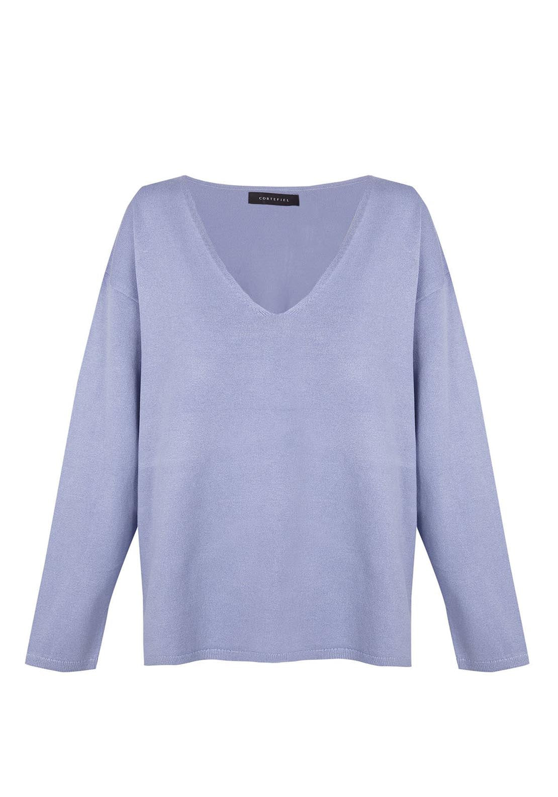 Cortefiel Jumper - Light Blue 5 Shaws Department Stores