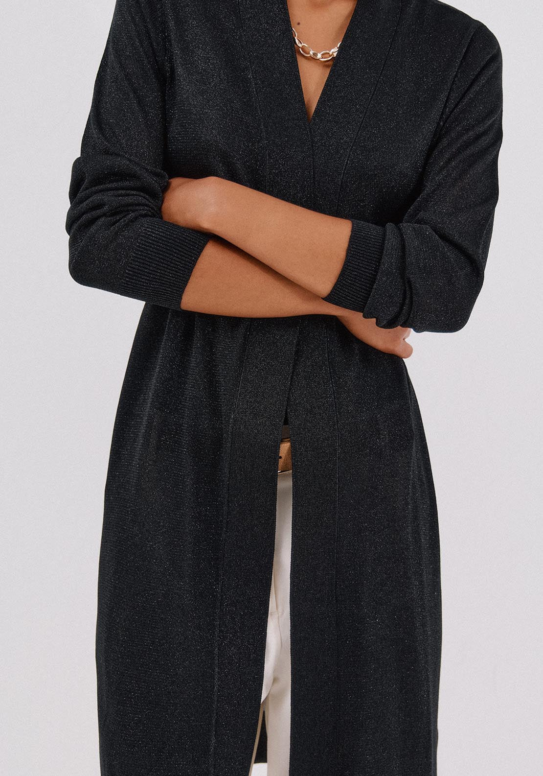 Short Sleeve Sweater - Black