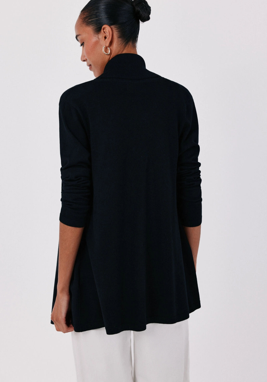 Shawl Collar Cardigan - Black