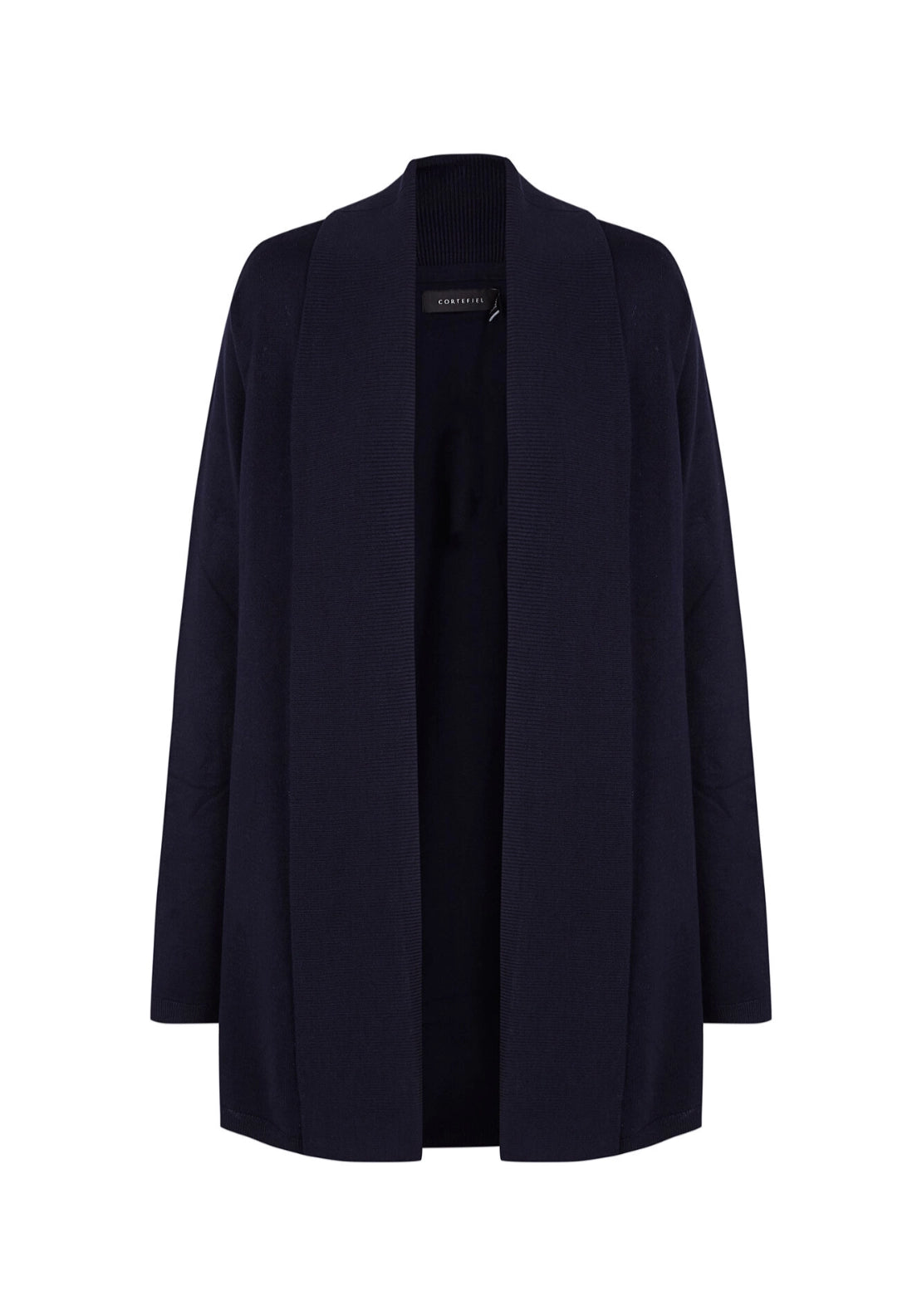 Shawl Collar Cardigan - Navy