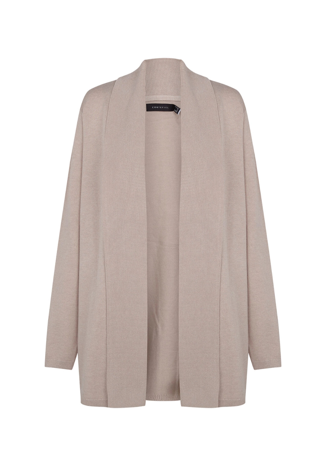 Shawl Collar Cardigan - Cream