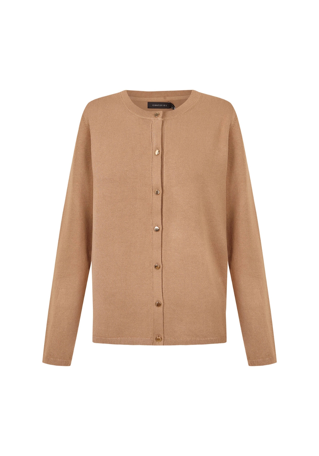 Basic Knit Cardigan - Sand
