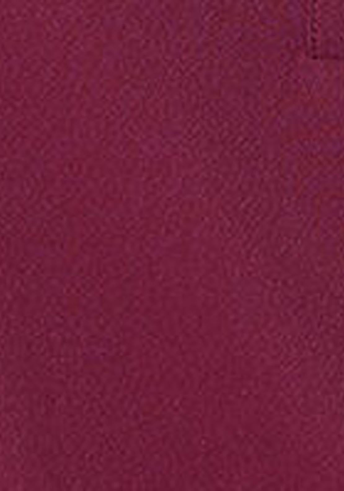 Basic Top With Mandarin Collar - Purple