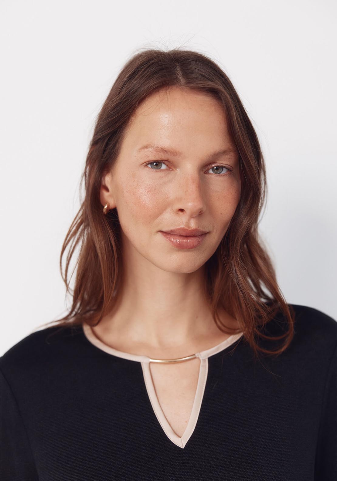 Top Teardrop Contrast - Black