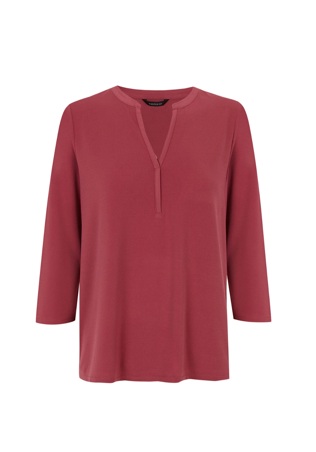 Henley T-Shirt - Pink
