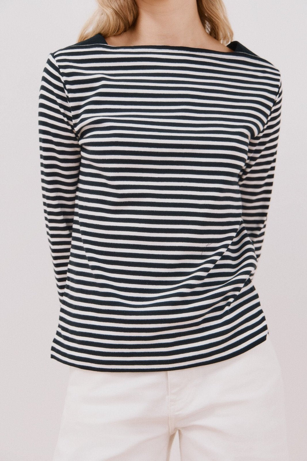 Cortefiel Striped t-shirt - Blue Print 4 Shaws Department Stores
