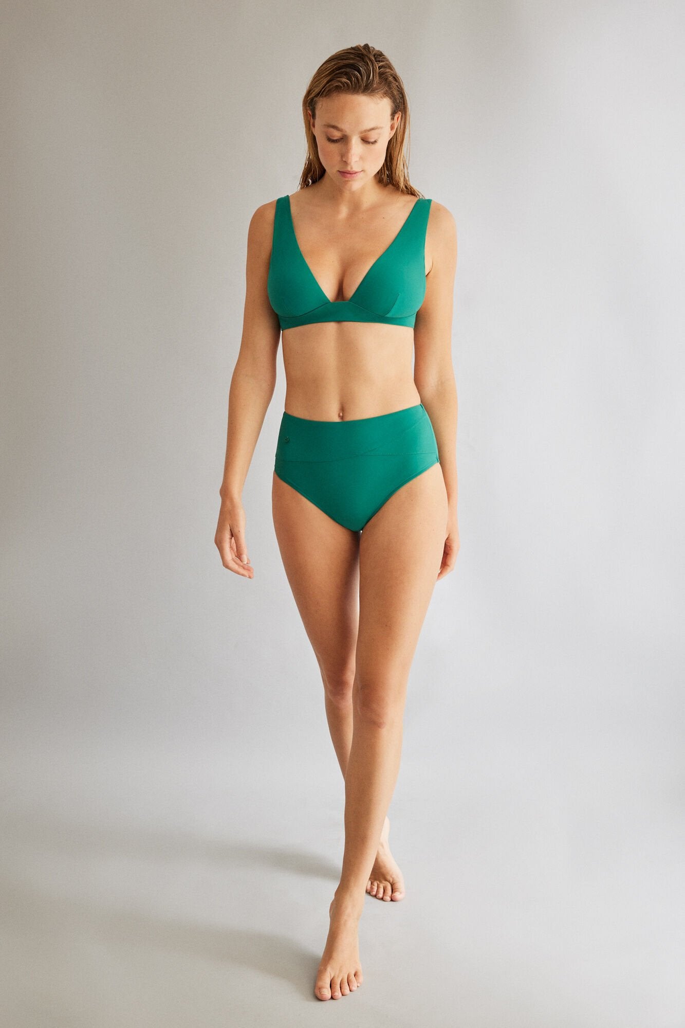 Womens Secret Brazilian Bikini Bottoms - Green 1 Shaws Department Stores