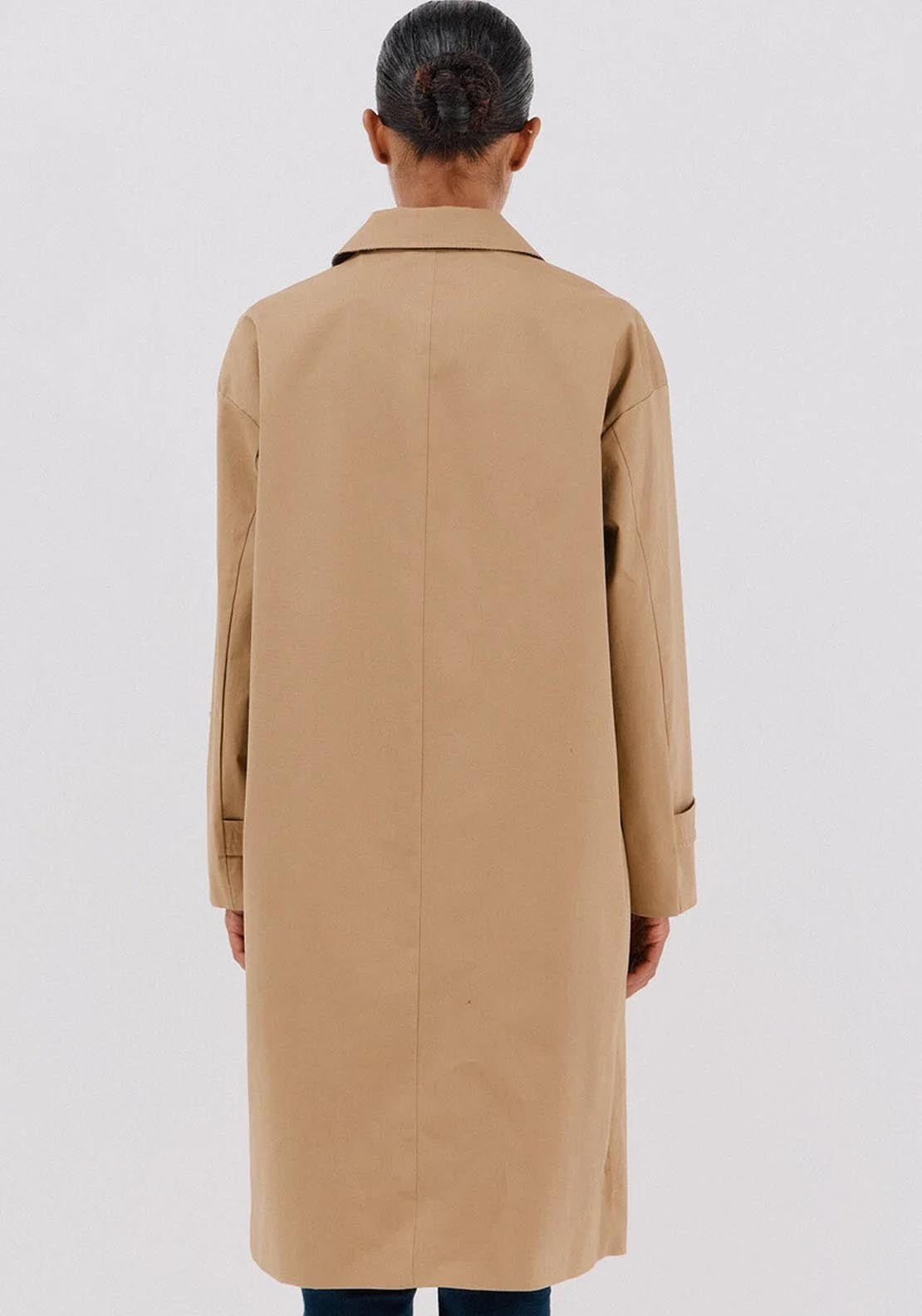 Long Trench Coat - Beige