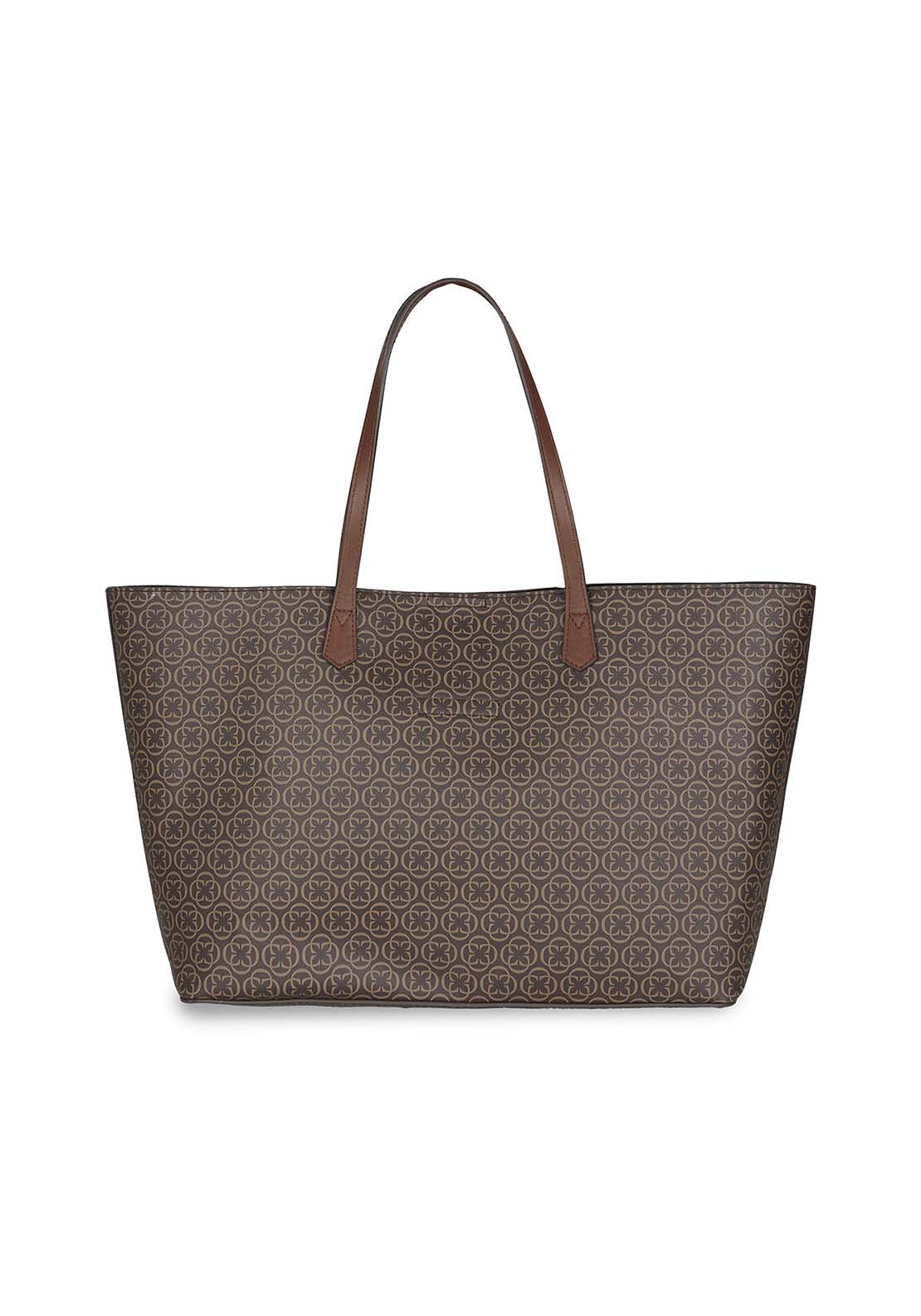 Monogram Shopper - Brown