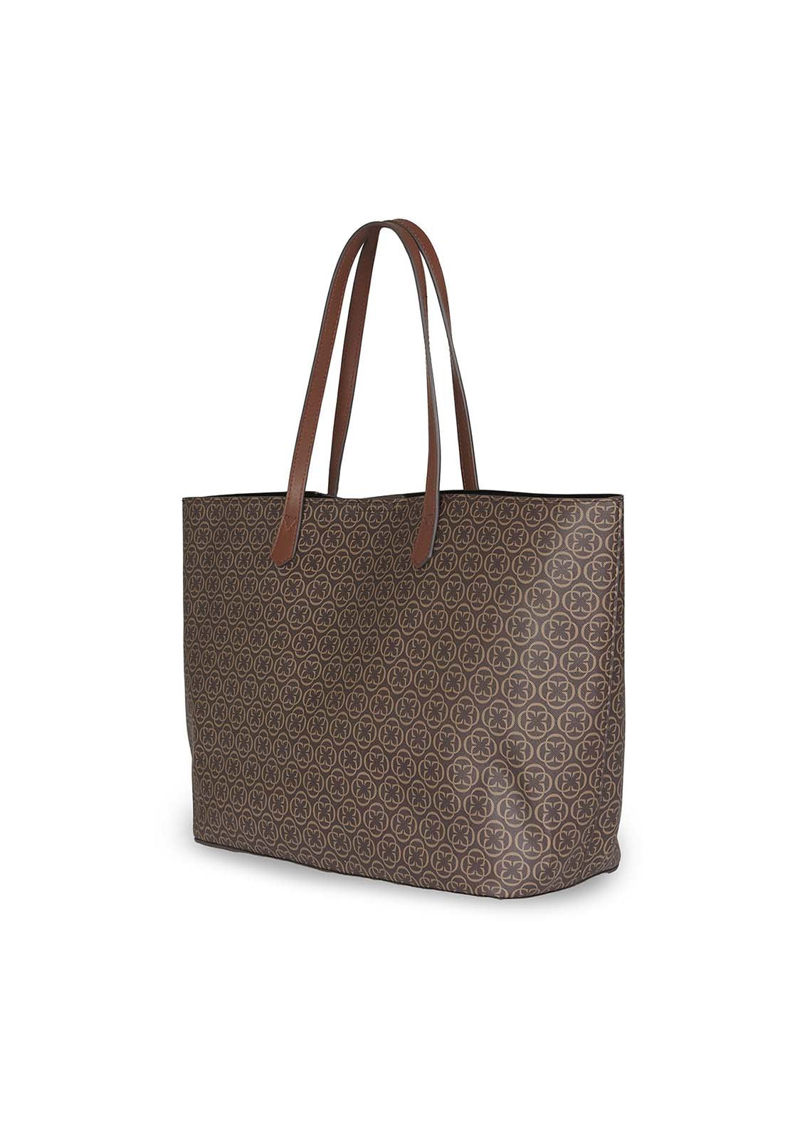 Monogram Shopper - Brown