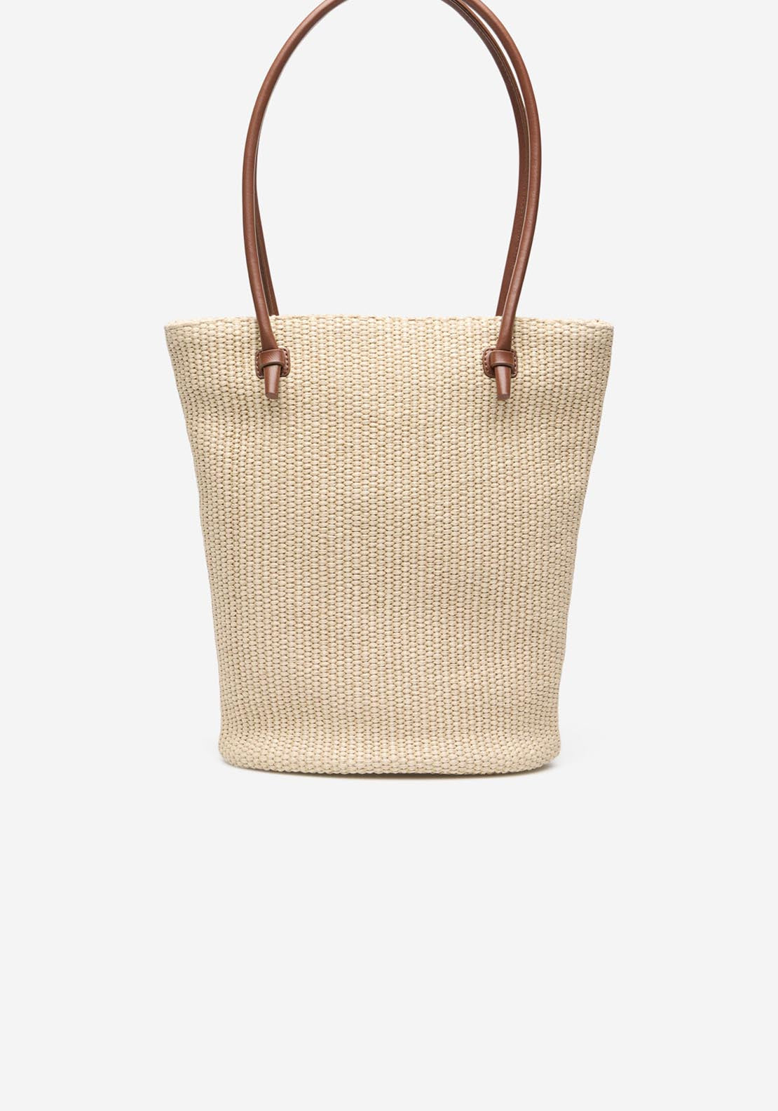 Double Handle Shoulder Bag - Orange
