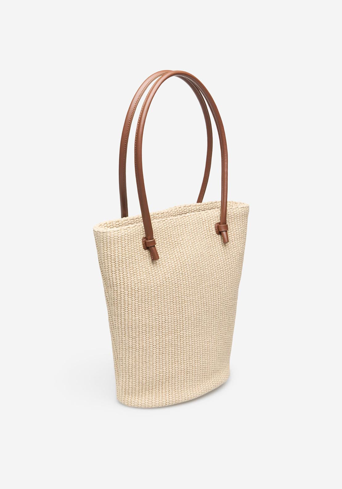 Double Handle Shoulder Bag - Orange