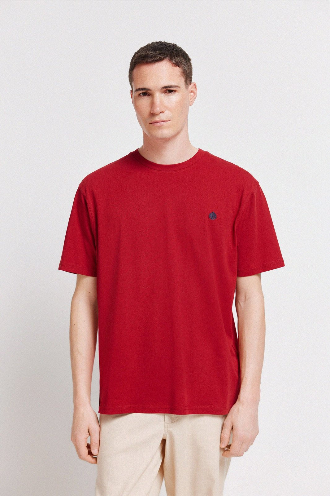 Basic Logo T-Shirt - Red