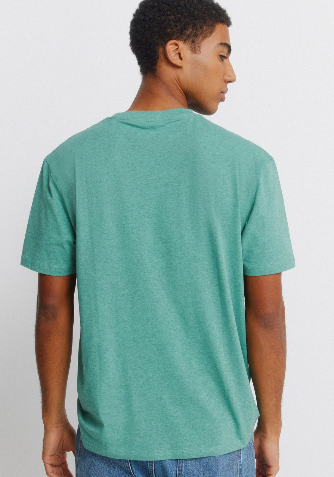 Viscose Basic T-Shirt - Green