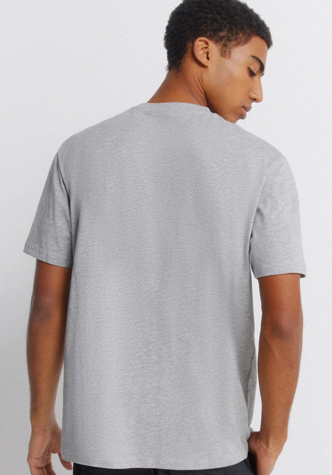 Viscose Basic T-Shirt - Grey