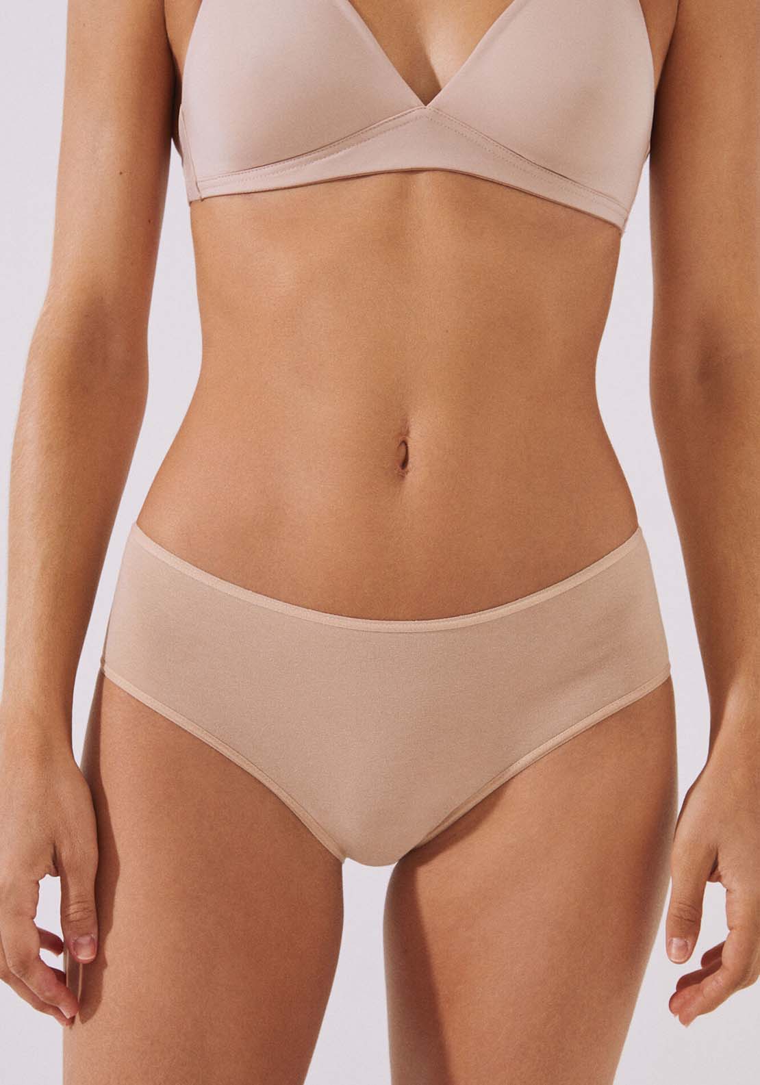 Essential Cotton Boxer Pack - Brown