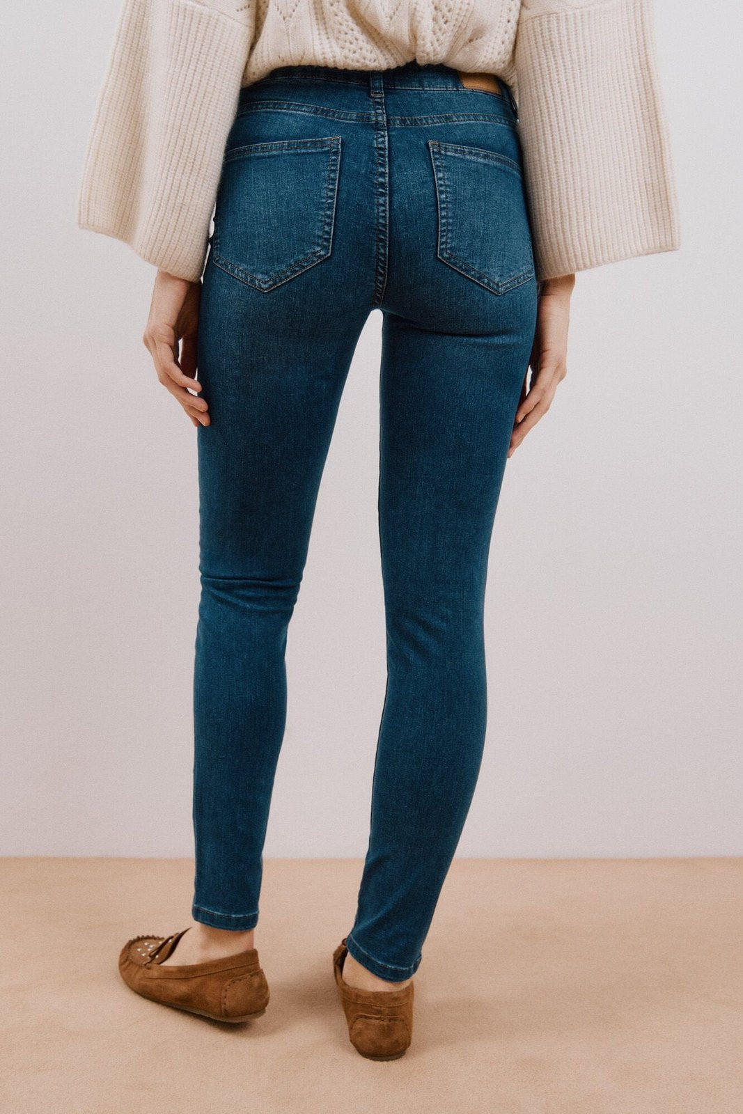 Cortefiel Sensational jeans - Medium Blue 3 Shaws Department Stores
