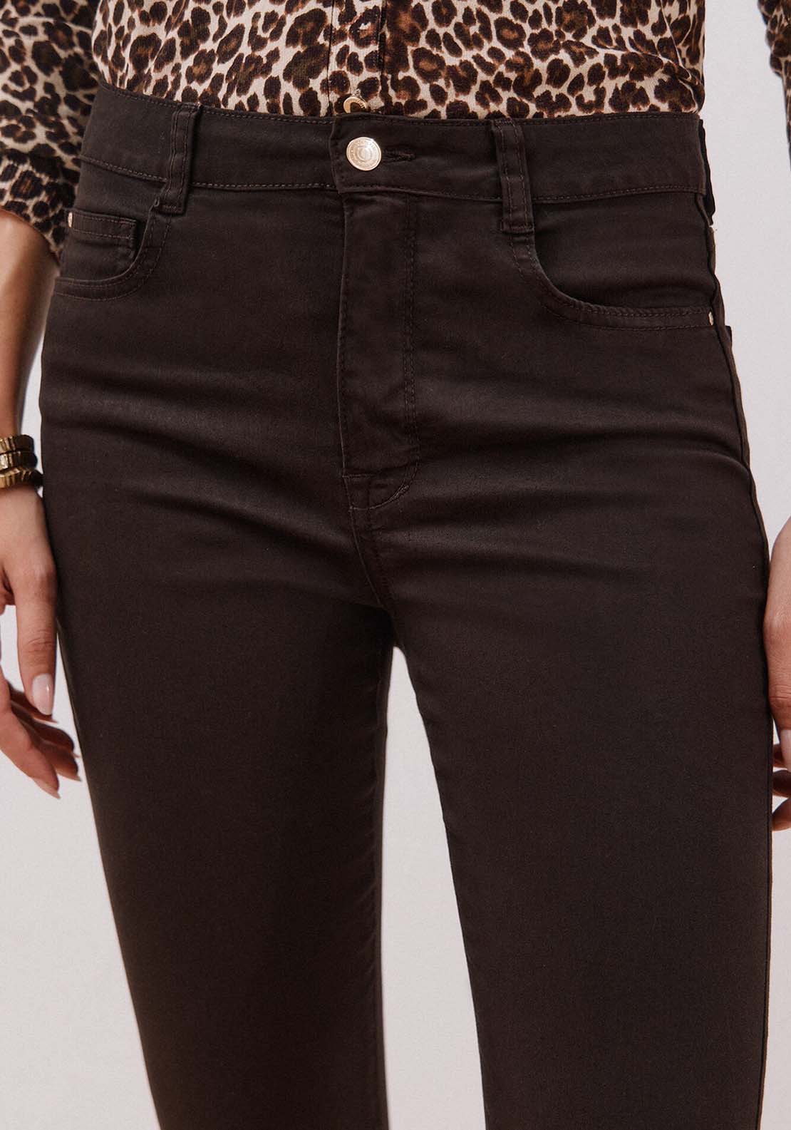 Sensational Color Pants - Brown