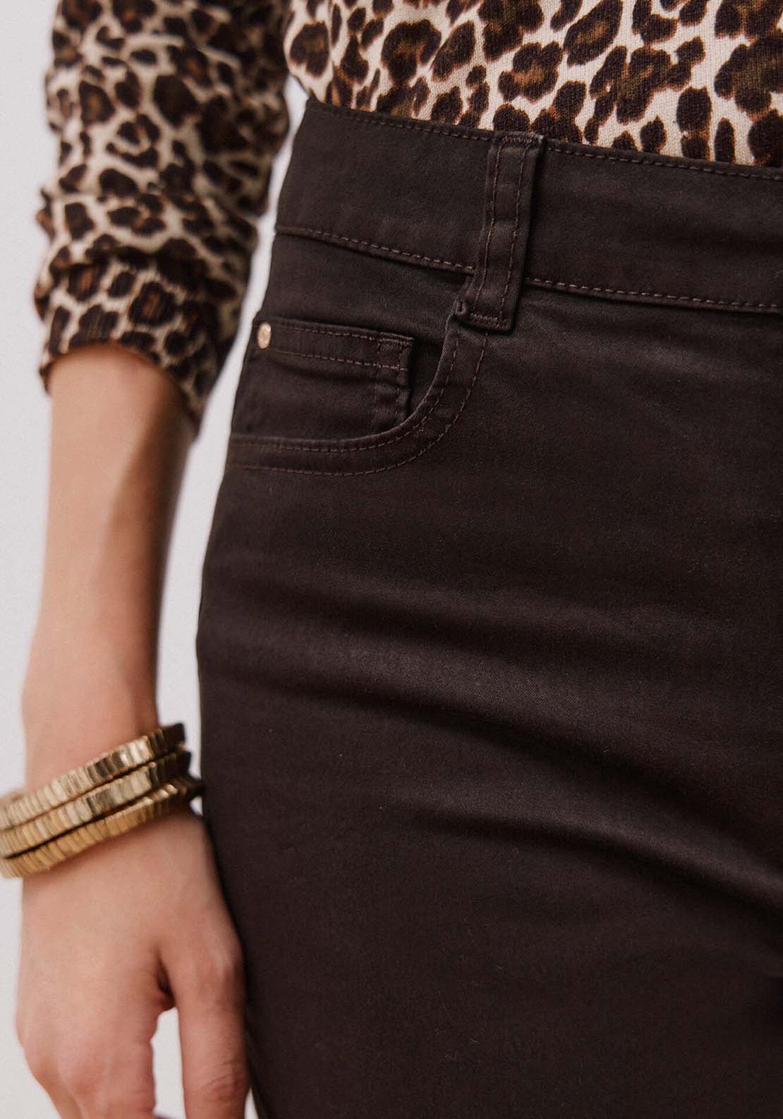 Sensational Color Pants - Brown