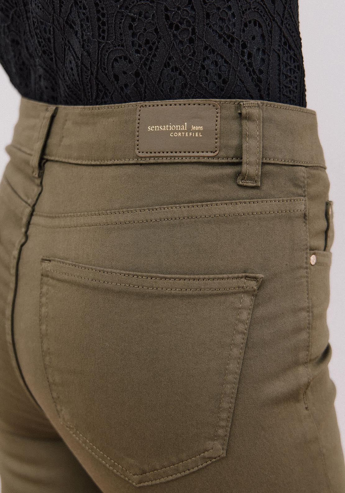 Sensational Color Pants - Beige