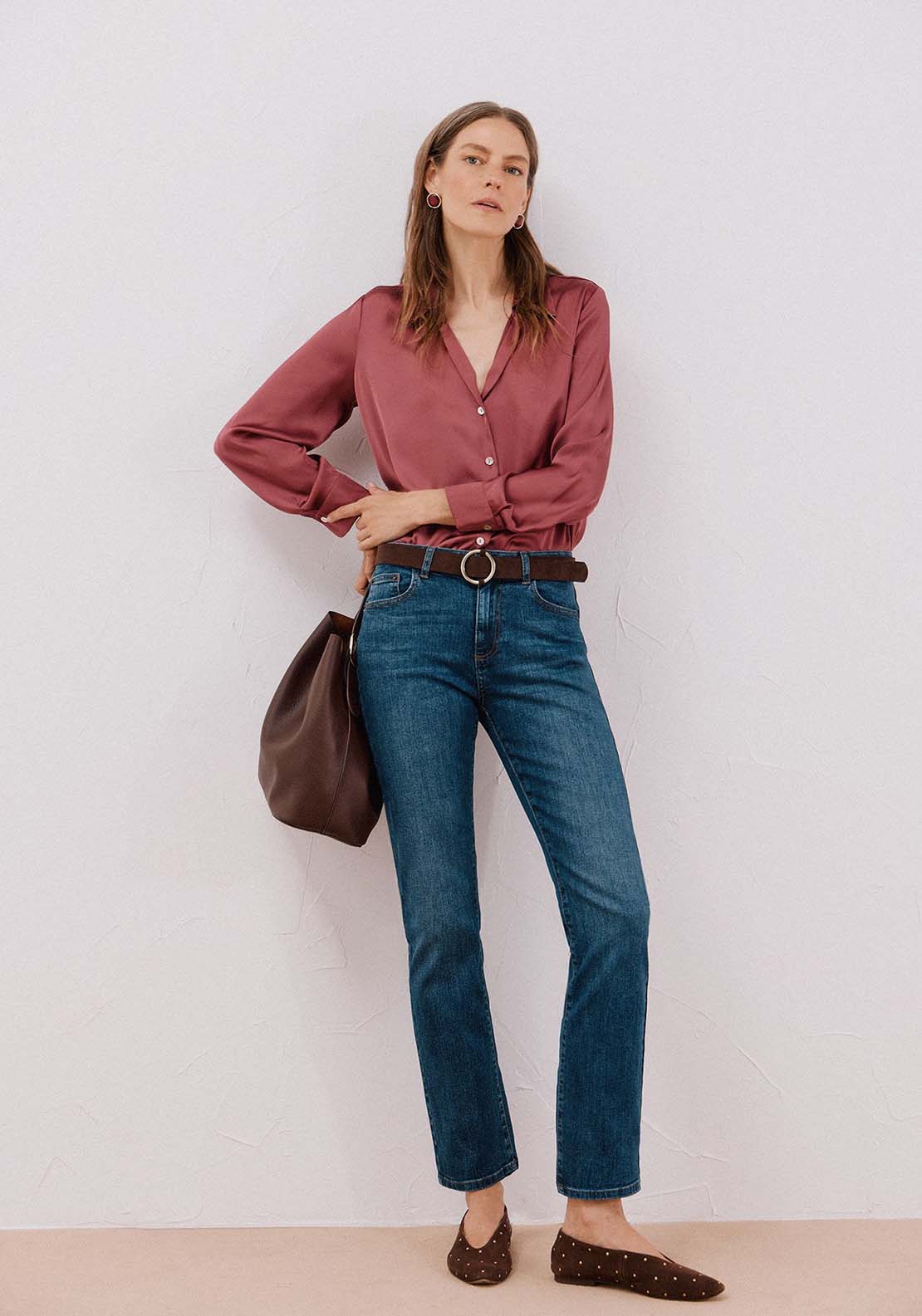 Straight Jeans - Blue
