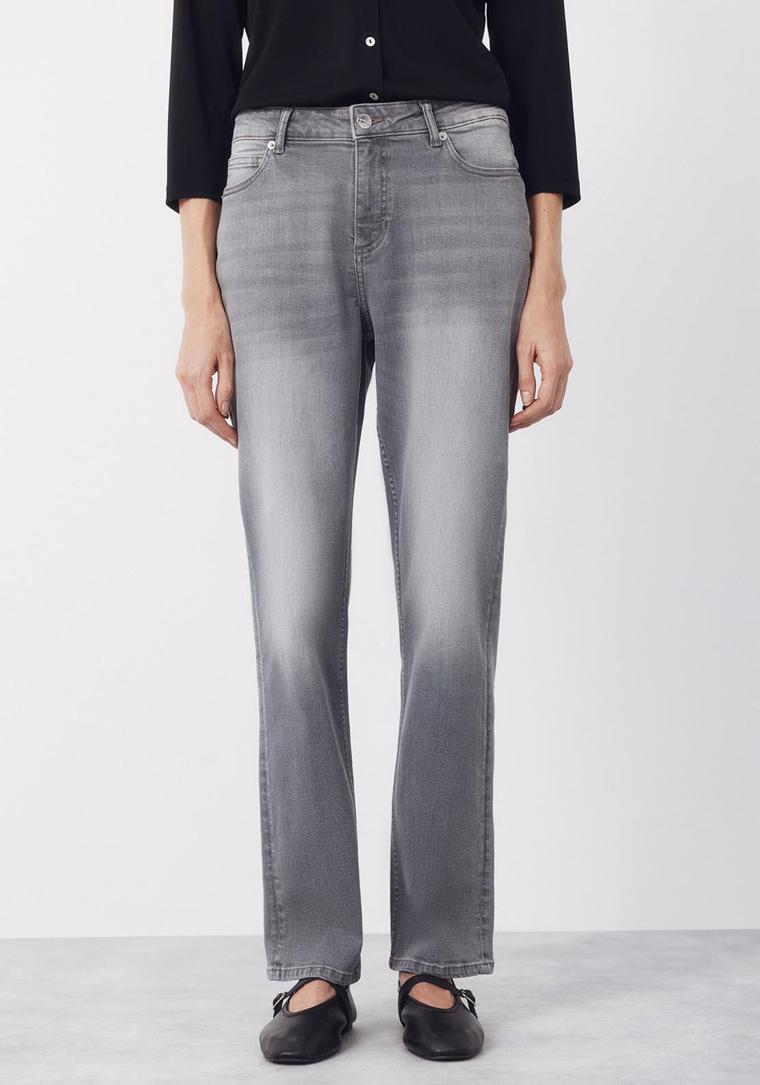 Straight Jeans - Grey