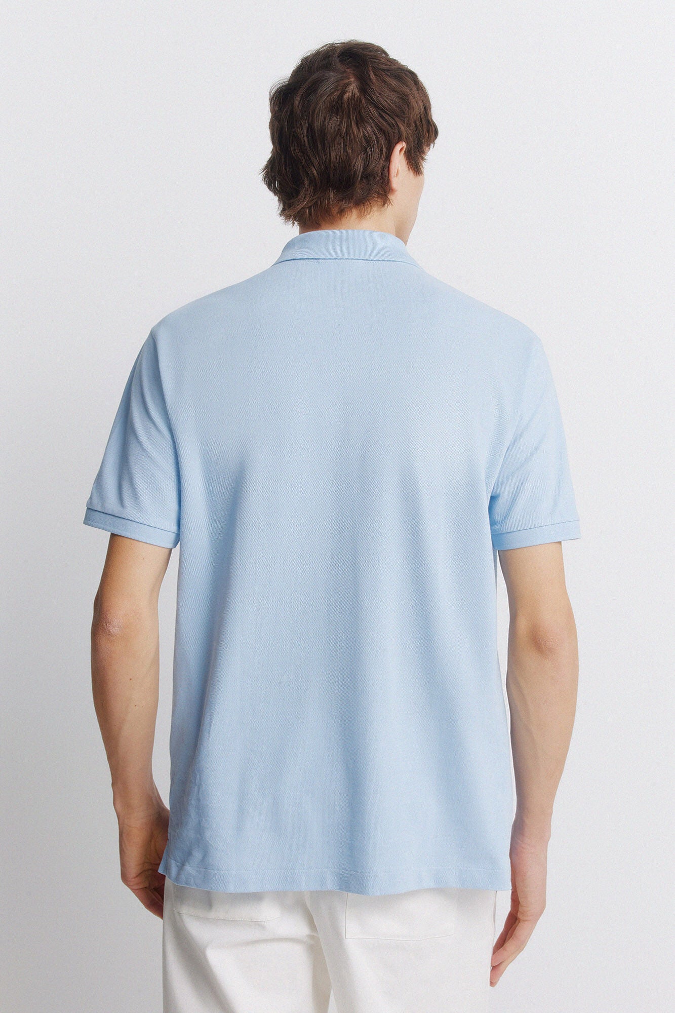Basic Regular Fit Polo Shirt - Blue