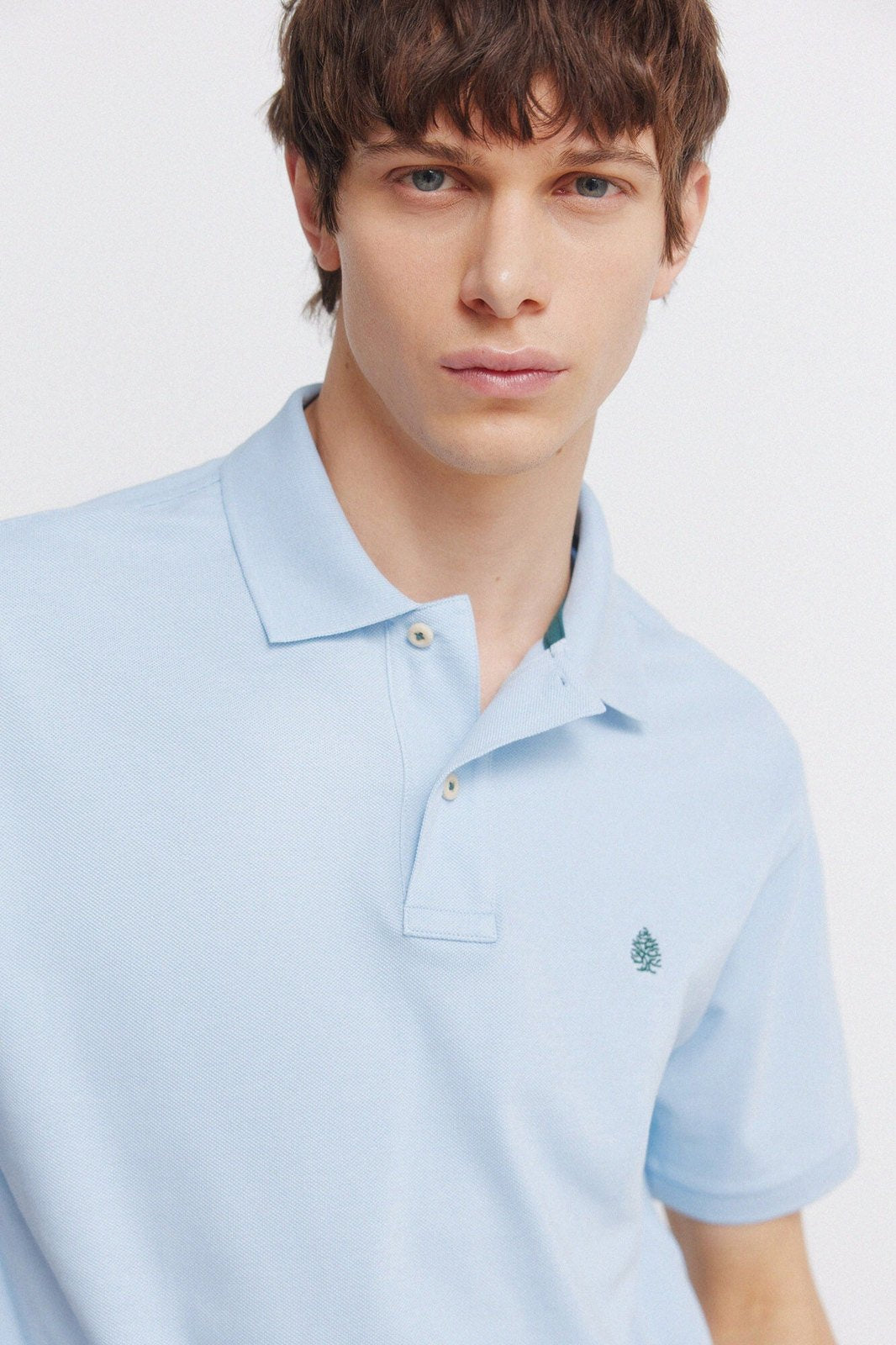 Basic Regular Fit Polo Shirt - Blue