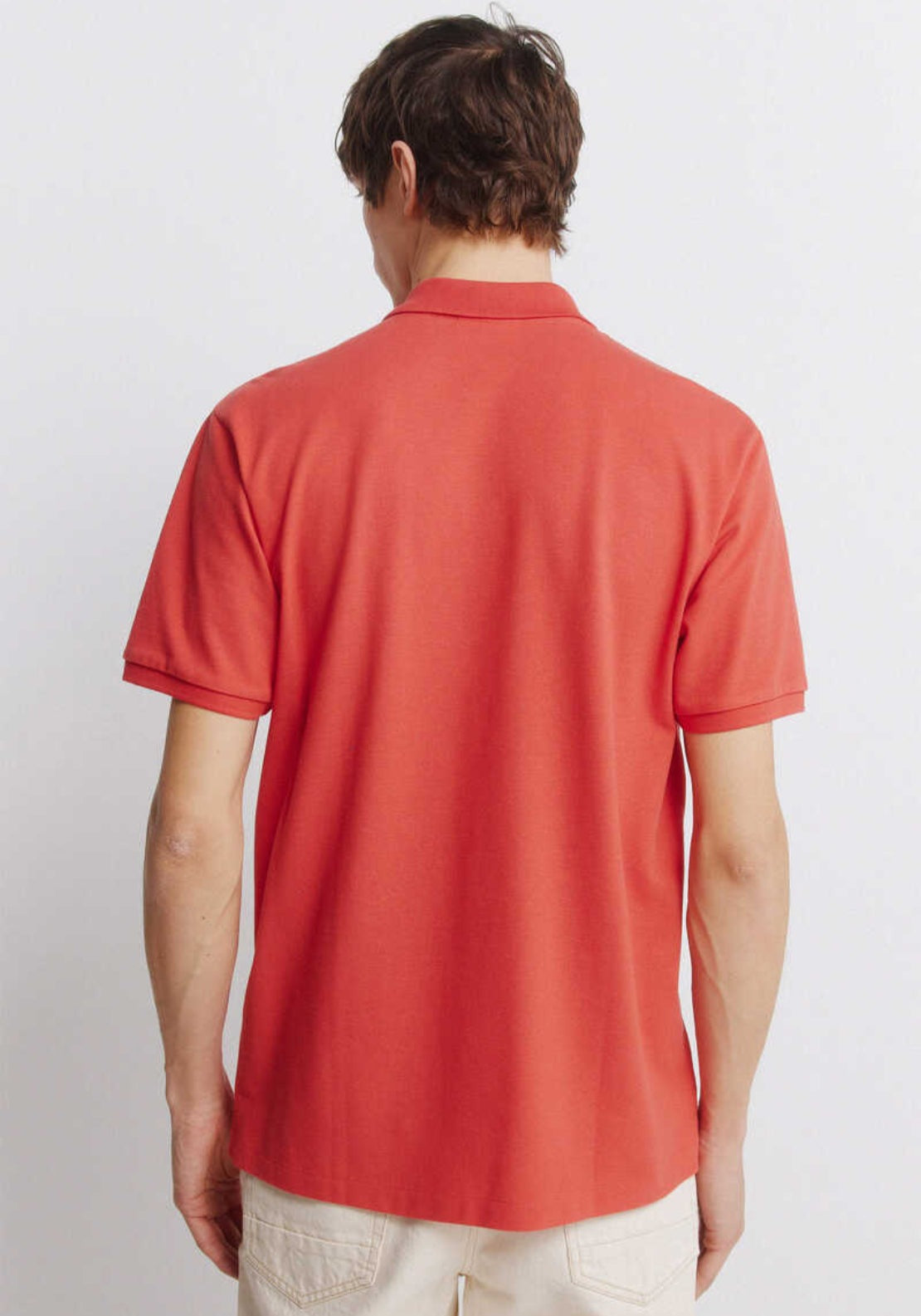 100% Cotton Basic Regular Fit Polo Shirt - Red