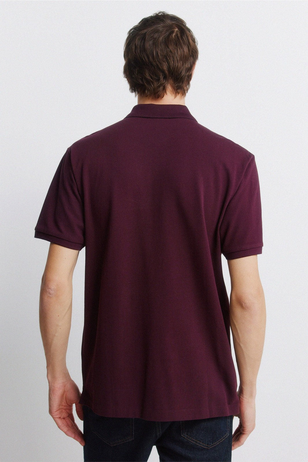 Basic Regular Fit Polo Shirt - Red