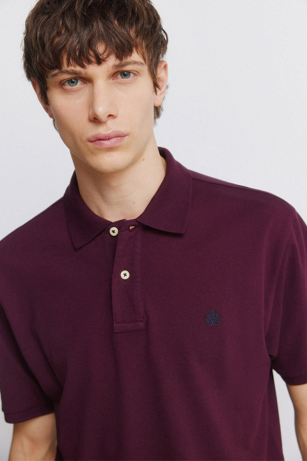 Basic Regular Fit Polo Shirt - Red