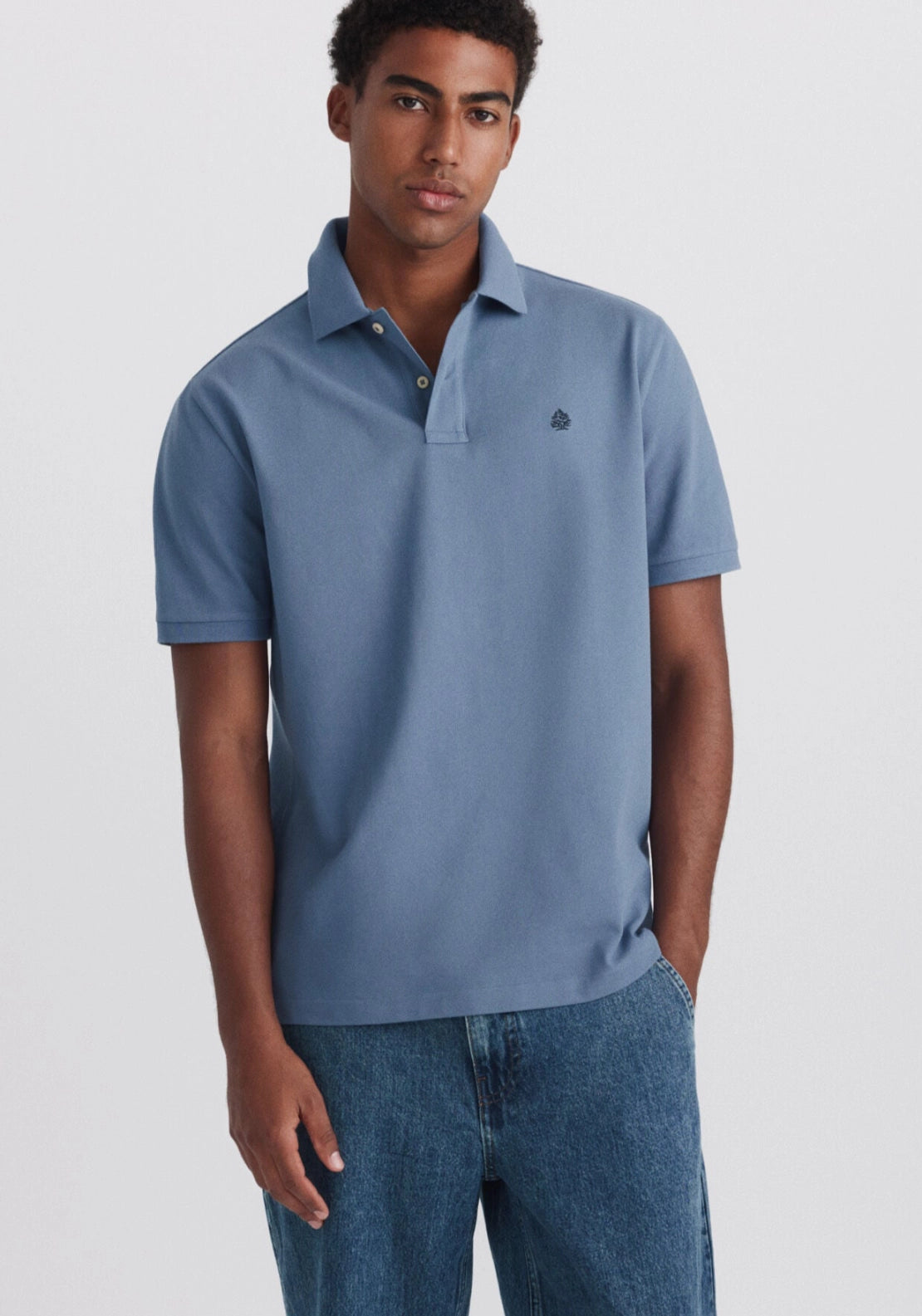 Basic Polo Shirt - Blue