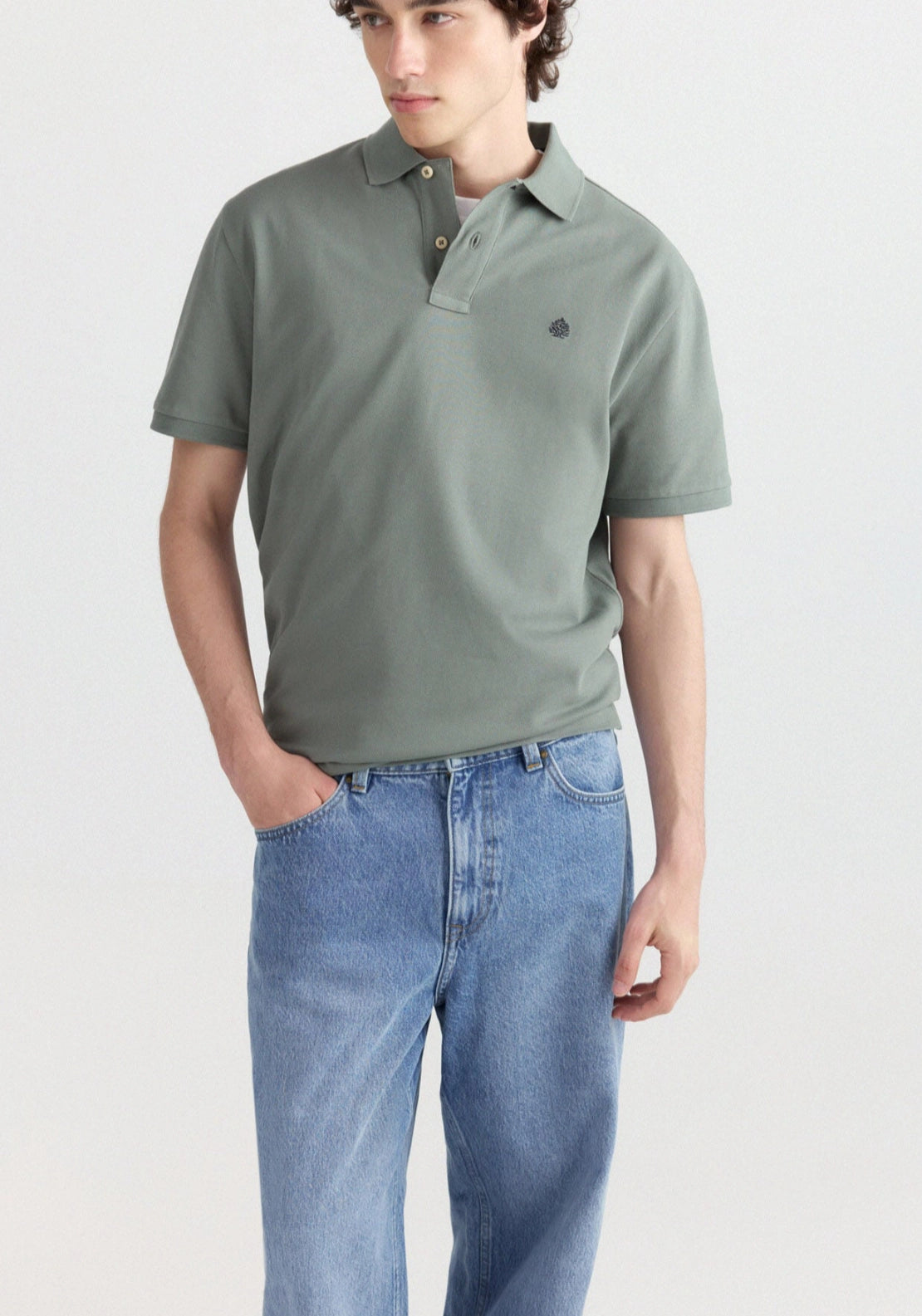 Basic Polo Shirt - Green