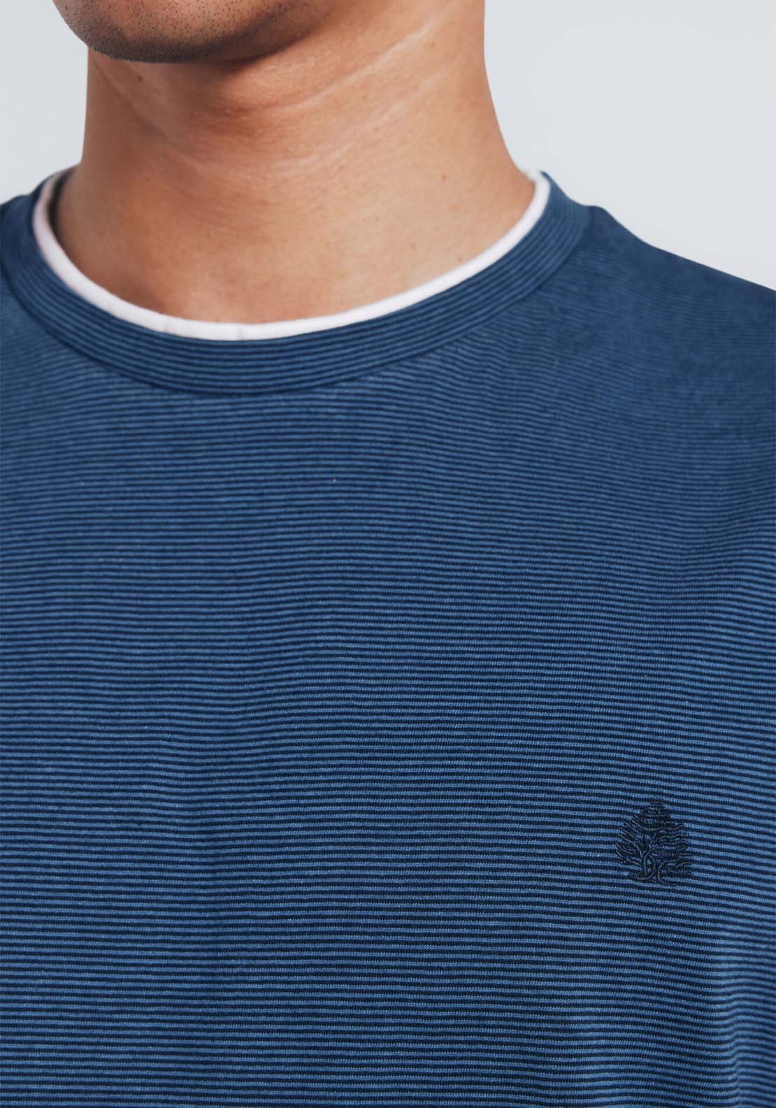Textured Jumper - Blue
