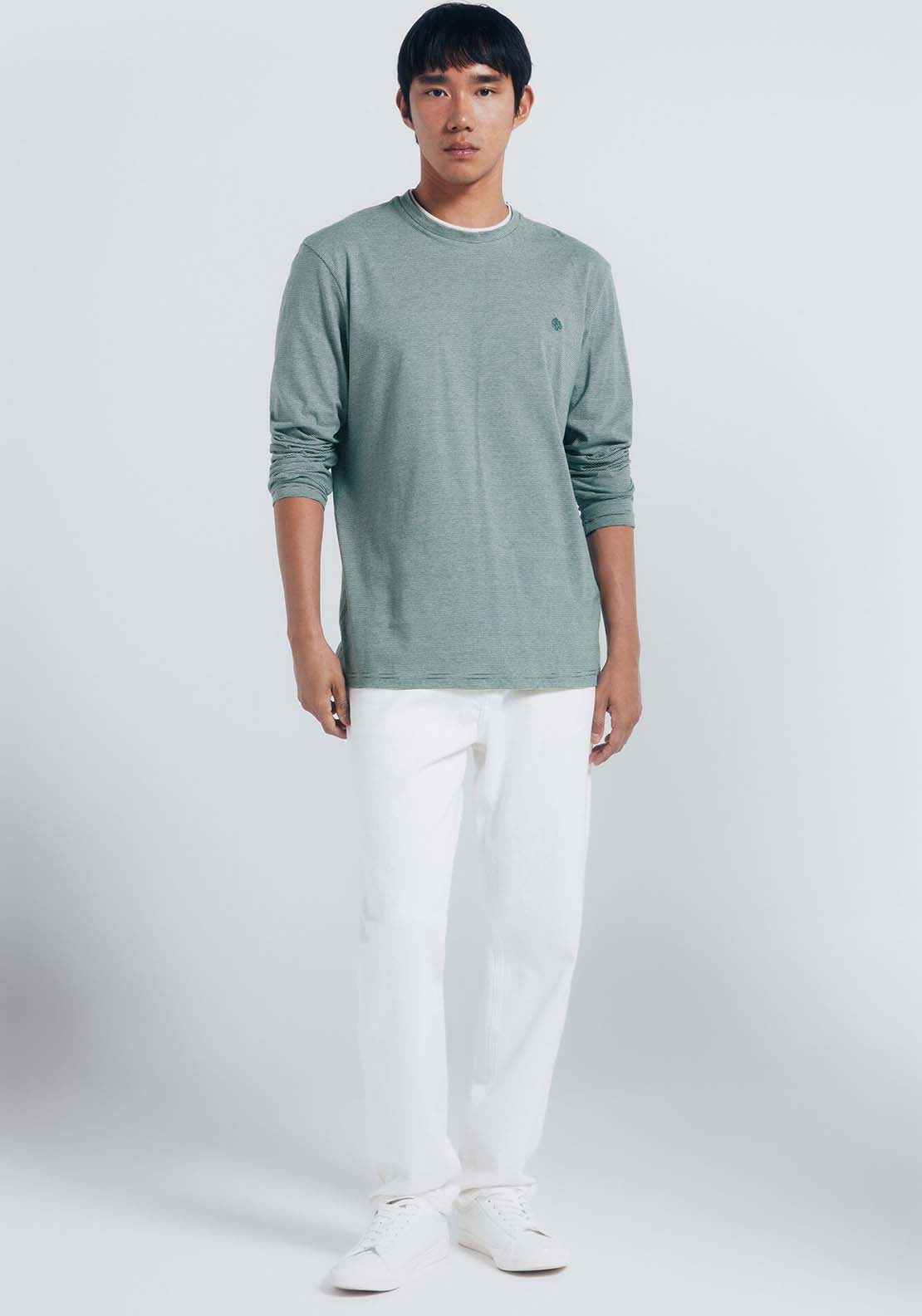 Textured Jumper - Green