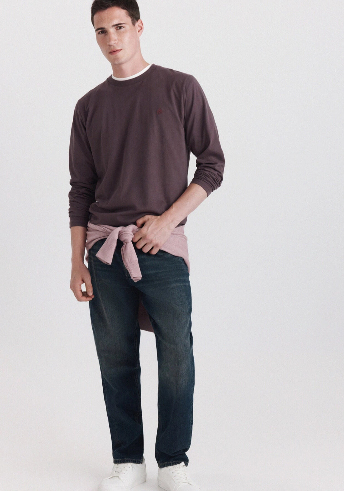 Springfield Basic T-Shirt - Red 1 Shaws Department Stores