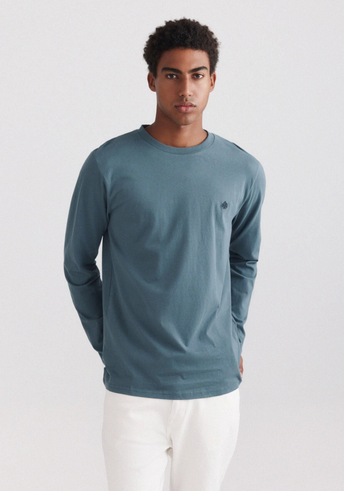 Springfield Basic T-Shirt - Blue 1 Shaws Department Stores