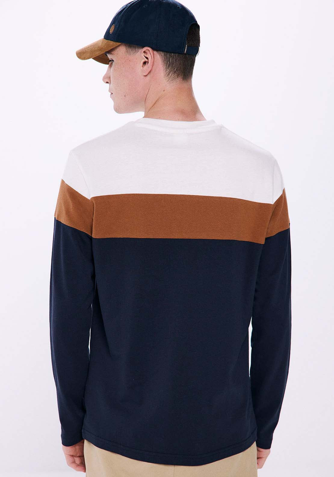 Springfield Cut long sleeve t-shirt - Ivory 2 Shaws Department Stores