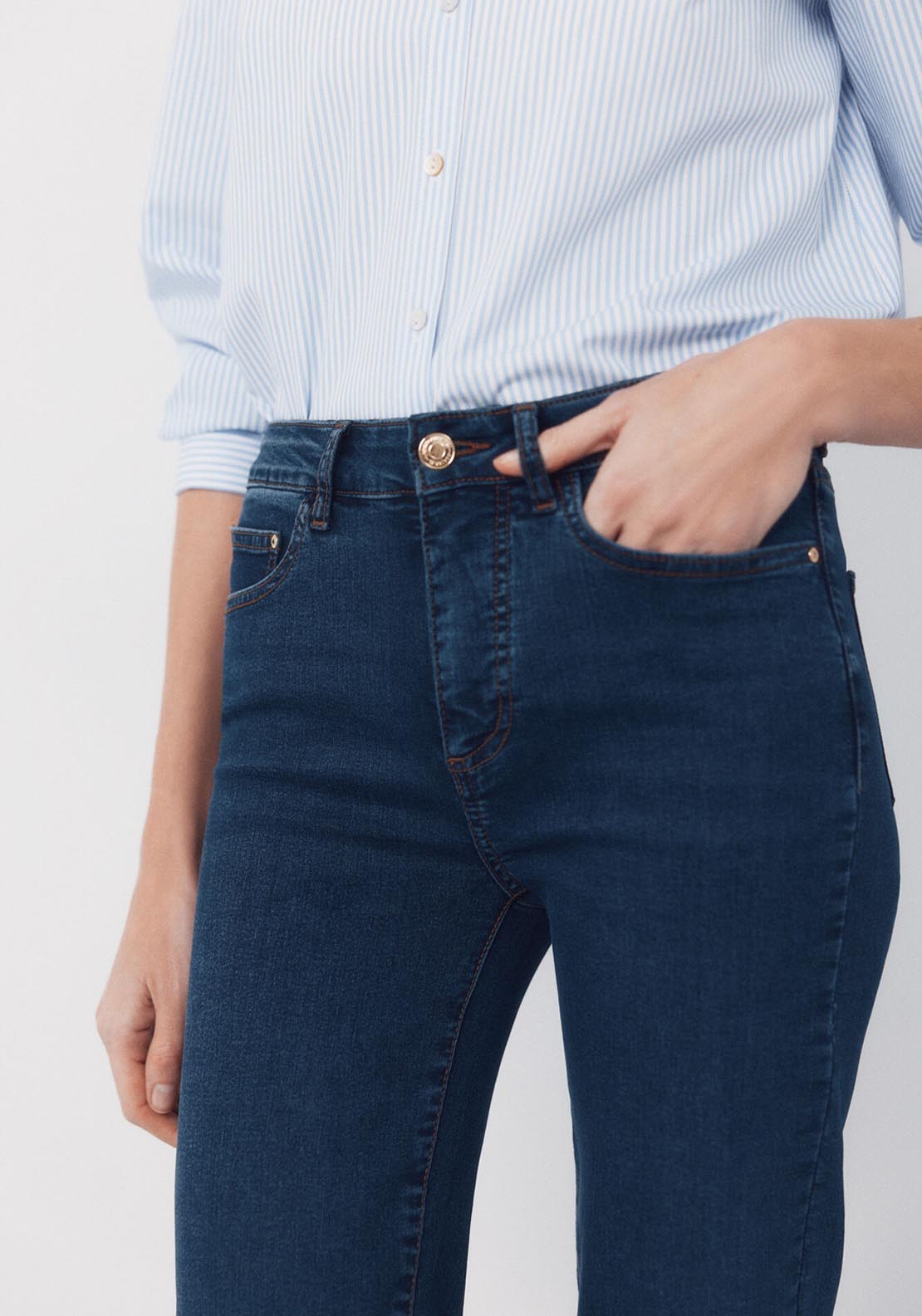 Sensational Straight Jeans - Blue