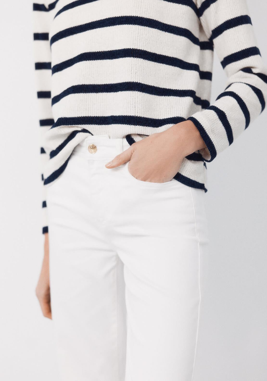 Sensational Straight Jeans - White
