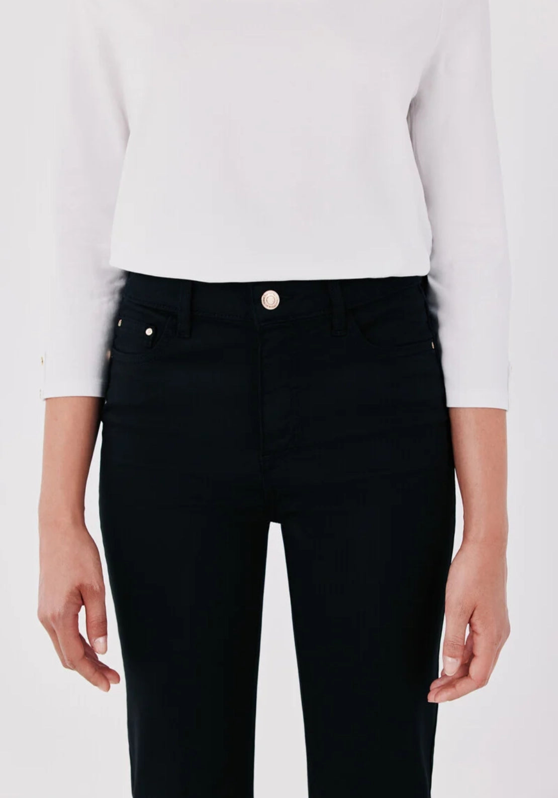 Shaping Sensational Straight Jeans - Black